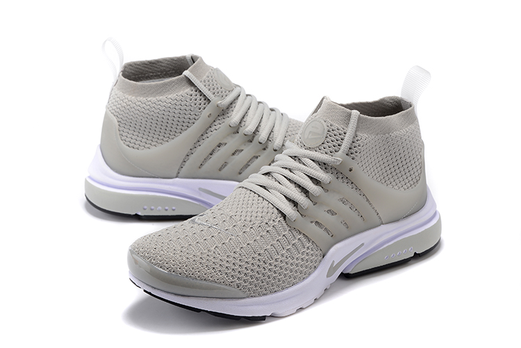 Nike Air Presto Flyknit Ultra Grey Running Shoes For Women